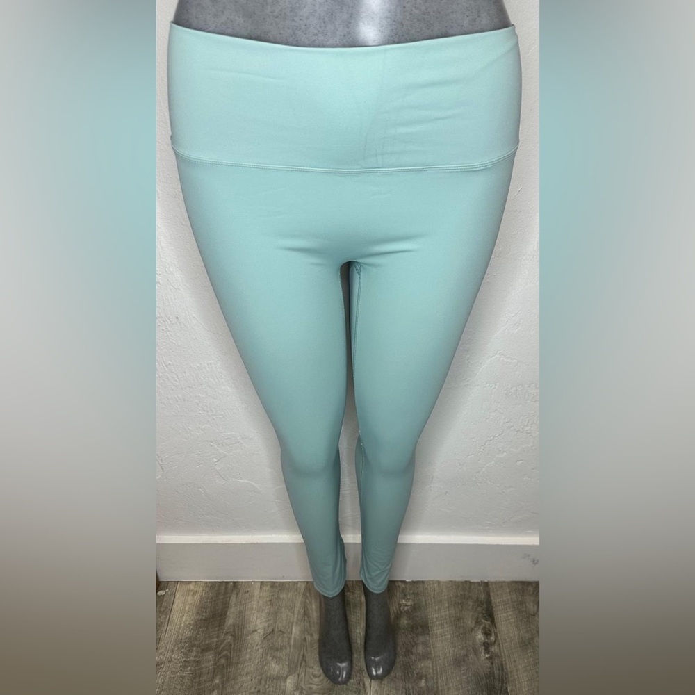 Mint Green High-Waist Leggings